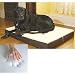 Memory Foam Pet Bed - Large (Brown / Beige) (2 H x 36 W x 26 D)
