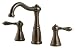 Tools & Hardware : Price Pfister 049M0BZ Marielle Double-Handle Widespread Lavatory Faucet, Oil Rubbed Bronze