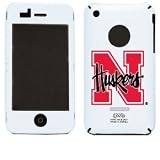 University of Nebraska N Huskers on Cozip iPhone Case 3G 3GS (White)
