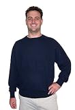 Mens Basic Crew Long Sleeve Cashmere Sweater