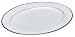 Nikko Ceramics Band of Platinum Oval Platter
