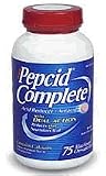 Pepcid Complete 80 Chewable Tablets MINT Flavor, Dual Action Antacid Acid Reducer