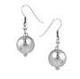 Sterling Silver Bead Drop Earrings
