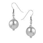 Sterling Silver Bead Drop Earrings
