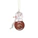 UCLA Bruins NCAA Acrylic Basketball Snowman Ornament (2.50)