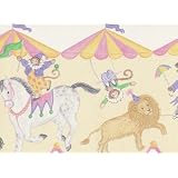 Circus Clown Wallpaper Wall Paper Border Boarder Home Decor by cashco1000