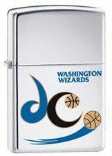Washington Wizards High Polish Chrome Zippo Lighter