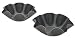 Chicago Metallic Gourmetware Nonstick Large Tortilla/Taco Shell Pans, Set of 2