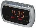 Emerson Radio Jumbo Triple Display Dual Alarm AM/FM Clock Radio with SmartSet Technology