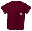 Texas A&M University Logo Scrubs Top Shirt-Size MED- For HIM or HER -Officially Licensed NCAA College Logo Apparel For HIM or HER - DRAWSTRING Waist -Officially Licensed NCAA College Logo Apparel SEARCH BROAD BAY SCRUB FOR OTHER College Logo Apparel Uniq