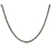 Eve's Addiction Men's Sterling Silver Bali Necklace