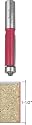 Freud 42-114 Bearing Flush Trim Bit 1/2 Diameter, 1/2" shank with TiCo Hi-Density Carbide