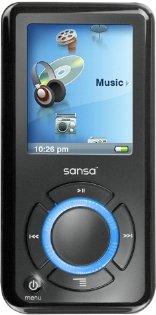 SanDisk Sansa Fuze 4 GB MP3 Player (Black)