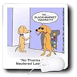 Londons Times Funny Medicine Cartoons - Canine Black Market Viagra - Mouse Pads