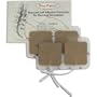 20 Electrodes 2" X 2" Square Re-Usable Electrodes - Multistick Gel - Non-Irritating to Skin