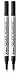 Pilot Silver Metallic Permanent Paint Marker, Extra Fine Point, 2-PACK(41600)