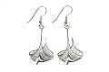 Sterling Silver Scandinavian Norse Modern Gokstad Viking Ship Earrings