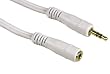 DURAGADGET 3.5mm Gold plated Extension Cable - Headphone Plug - Jack 2m for Archos 404 Camcorder 504 604