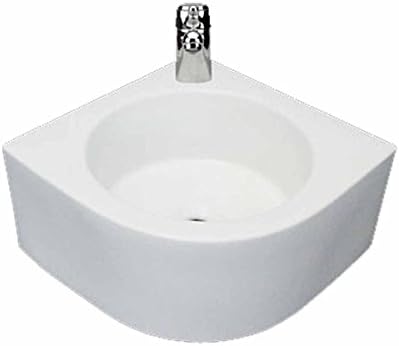 Corner Above Counter Vessel Bathroom Sink Faucet Hole | Renovator's Supply