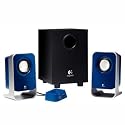 Logitech LS21 2.1 Computer Stereo Speaker System - BLUE