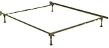 Twin/Full Sturdy Metal Bedframe 79G - T/F with Glides