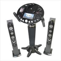 Singing Machine iSM-1028 Pedestal CDG Karaoke System with 7