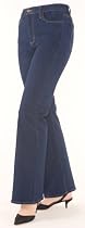 Not Your Daughter's Jeans Tummy Tuck Women's Petite 5 Pocket Flare Jean