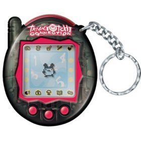 Tamagotchi Connection Version 3: Clear Black w  Red Inlay by Tamagotchi