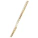 18kt Gold over Sterling Silver .015 Box Chain 18in Necklace - Perfect for Pendants