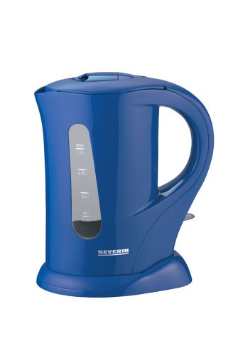 Severin WK 3361 Wasserkocher, blau / 1,0 Liter Inhalt / 1000 W Preisvergleich