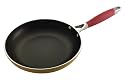 NapaStyle Porcelain Nonstick Aluminum 10-Inch Skillet Mustard