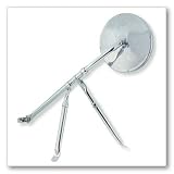 School Bus Exterior Blind Spot Mirror Assembly, Stainless Steel