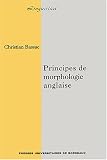 Principes de morphologie anglaise