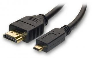 High Speed (V1.4 with Ethernet) Micro HDmi To Hdmi Cables In 3FT
