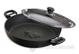 Scanpan Classic Ceramic Titanium 12-1/2-Inch Chef/Saute Pan with Cover