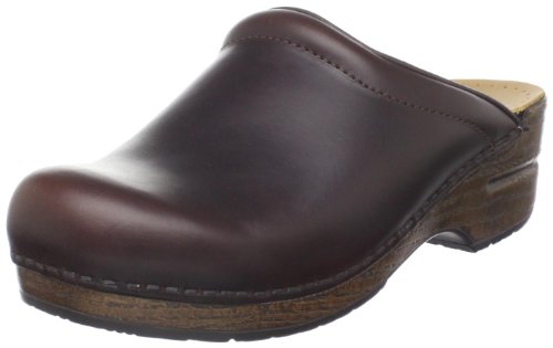 Dansko Women's Sonja Oiled Full Grain Clog,Espresso,40 EU/9.5-10 M US