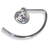 American Bath Factory F4-9020-CH Towel Ring, Chrome