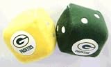 Green Bay Packers Fuzzy Dice