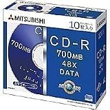 ��ɩ���إ�ǥ��� CD-R 700MB 4-48��®�б� �����դ�(�Хꥢ�ե꡼�б�) 10�祹��ॱ�������� SR80SB10