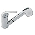 Sp�ltischarmatur mit Brause ausziehbar Chrom von Ferro