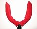 Axe Hugger in Smooth Velvet for Standard Stand in Red�