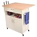 Kitchen & Housewares : Open/Closed Island - White Base