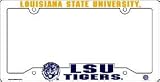 LSU Tigers Plastic License Plate Frame