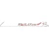 Milwaukee 48-00-5286 Super Sawzall Blade 24 Teeth per Inch 6-Inch Length