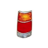 Honda Isuzu Replacement Tail Light Assembly (Chrome) - 1-Pair by Matrix