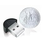 2.4g V2.0 USB Wireless Bluetooth Adapter Black Arc