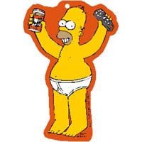 The Simpsons Homer Simpson Underwear Automotive Air Freshener