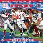 New York Giants Super Bowl 2008 Wall Calendar