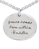 Peace Comes From Within Necklace