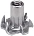 1/4"-20 Deluxe 6-Prong T-Nuts 50 Pcs.